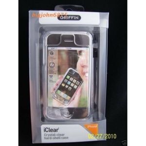 NEW GRIFFIN iClear Hard Case clip  iPhone 1st Gen